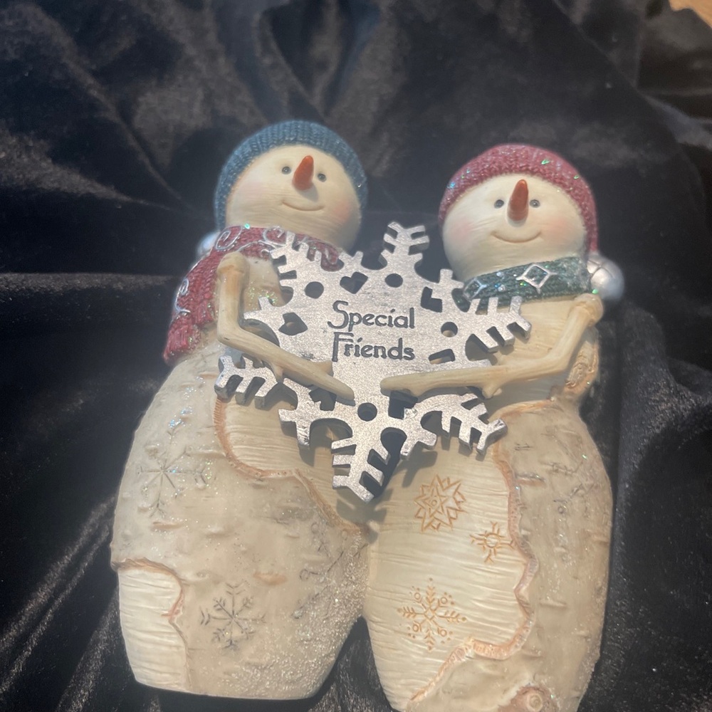 Holiday Snowman Figurine - Special Friends